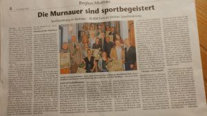 Sportlerehrung in Murnau