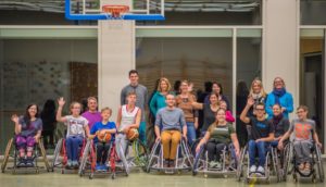 Rollstuhlbasketball Jugendfördertraining des RSV Murnau