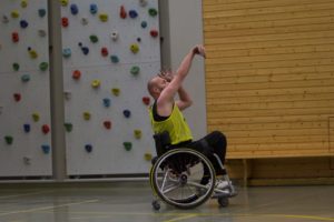 Training Rollstuhlbasketball des RSV Murnau