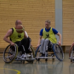 Training Rollstuhlbasketball des RSV Murnau