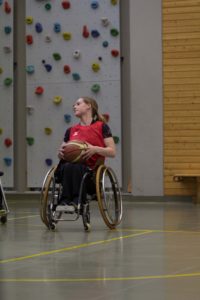 Training Rollstuhlbasketball des RSV Murnau