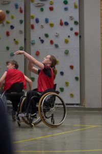 Training Rollstuhlbasketball des RSV Murnau