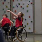 Training Rollstuhlbasketball des RSV Murnau