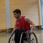 Training Rollstuhlbasketball des RSV Murnau