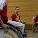 Training Rollstuhlbasketball des RSV Murnau