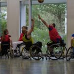 Training Rollstuhlbasketball des RSV Murnau