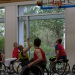 Training Rollstuhlbasketball des RSV Murnau