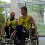 Training Rollstuhlbasketball des RSV Murnau