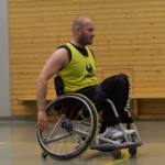 Training Rollstuhlbasketball des RSV Murnau