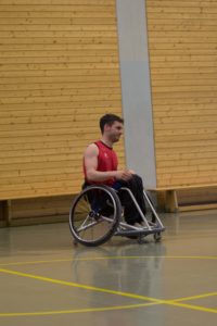 Training Rollstuhlbasketball des RSV Murnau