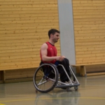 Training Rollstuhlbasketball des RSV Murnau