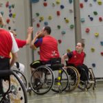 Training Rollstuhlbasketball des RSV Murnau