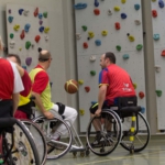 Training Rollstuhlbasketball des RSV Murnau