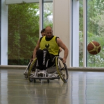 Training Rollstuhlbasketball des RSV Murnau