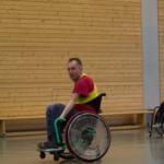 Training Rollstuhlbasketball des RSV Murnau