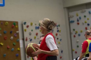 Training Rollstuhlbasketball des RSV Murnau