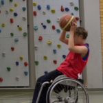 Training Rollstuhlbasketball des RSV Murnau