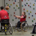 Training Rollstuhlbasketball des RSV Murnau