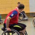 Training Rollstuhlbasketball des RSV Murnau