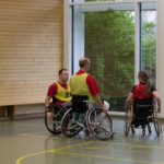 Training Rollstuhlbasketball des RSV Murnau