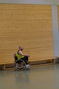 Training Rollstuhlbasketball des RSV Murnau