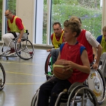 Training Rollstuhlbasketball des RSV Murnau