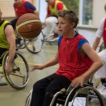 Training Rollstuhlbasketball des RSV Murnau