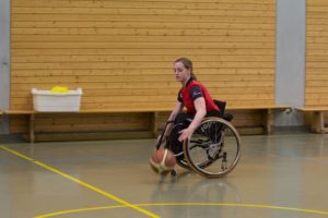 Training Rollstuhlbasketball des RSV Murnau