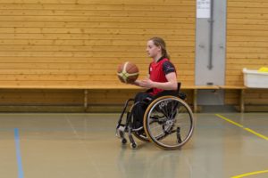 Training Rollstuhlbasketball des RSV Murnau