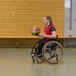 Training Rollstuhlbasketball des RSV Murnau