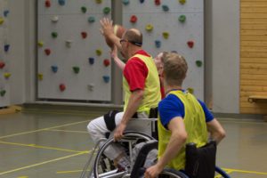 Training Rollstuhlbasketball des RSV Murnau