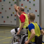 Training Rollstuhlbasketball des RSV Murnau