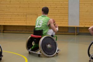 Training Rollstuhlbasketball des RSV Murnau