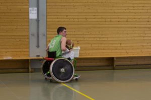 Training Rollstuhlbasketball des RSV Murnau