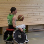 Training Rollstuhlbasketball des RSV Murnau