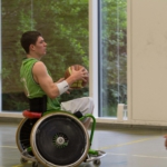 Training Rollstuhlbasketball des RSV Murnau