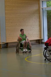 Training Rollstuhlbasketball des RSV Murnau
