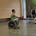 Training Rollstuhlbasketball des RSV Murnau