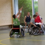 Training Rollstuhlbasketball des RSV Murnau