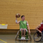 Training Rollstuhlbasketball des RSV Murnau