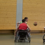 Training Rollstuhlbasketball des RSV Murnau