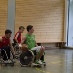 Training Rollstuhlbasketball des RSV Murnau