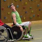 Training Rollstuhlbasketball des RSV Murnau