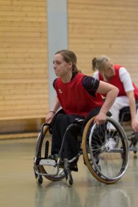 Training Rollstuhlbasketball des RSV Murnau