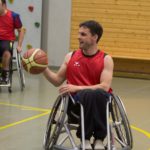 Training Rollstuhlbasketball des RSV Murnau