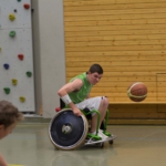 Training Rollstuhlbasketball des RSV Murnau