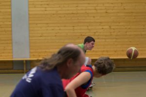 Training Rollstuhlbasketball des RSV Murnau