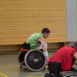 Training Rollstuhlbasketball des RSV Murnau