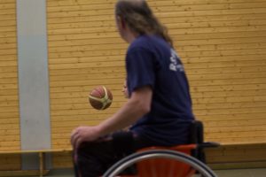 Training Rollstuhlbasketball des RSV Murnau