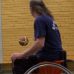 Training Rollstuhlbasketball des RSV Murnau